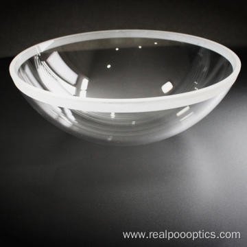 220 mm Diameter H-K9L hemispheric glass domes